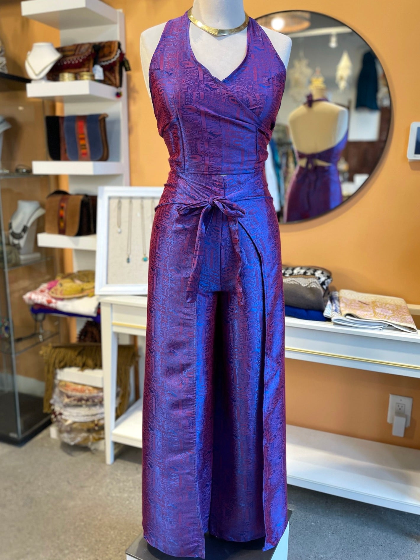 Purple Thai Silk Set