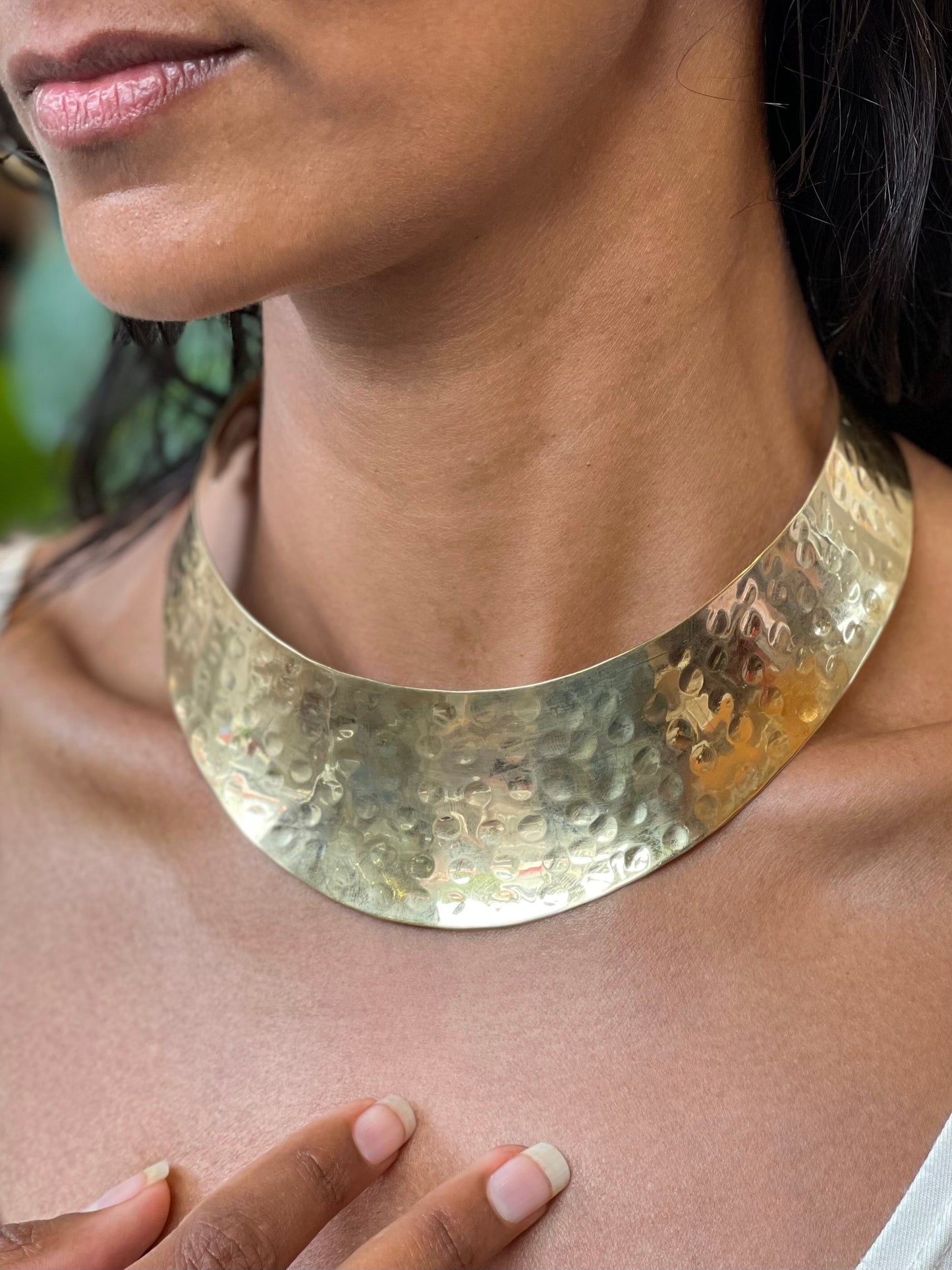 Empress Brass Choker