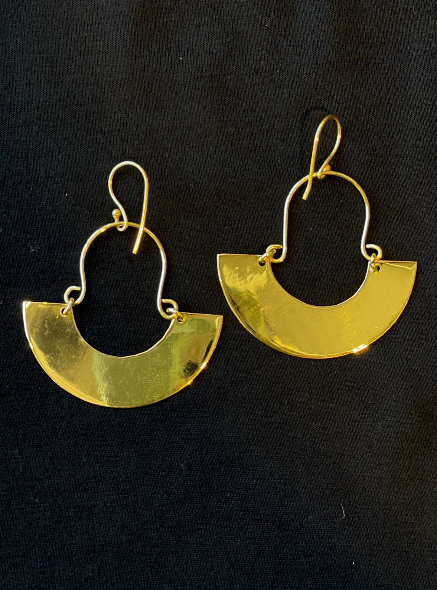 Diya Brass Earring