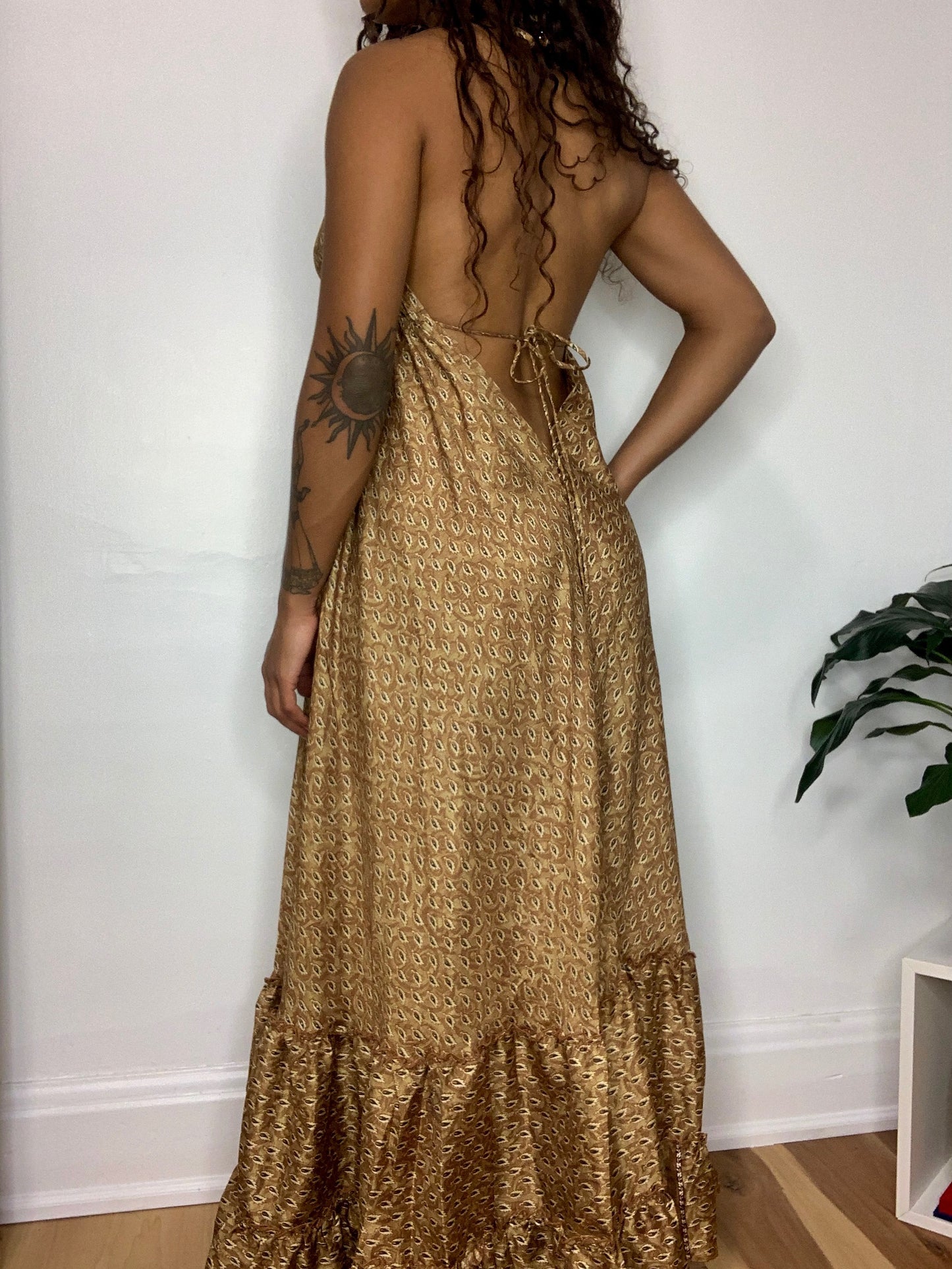 Anaisha Silk Maxi Dress