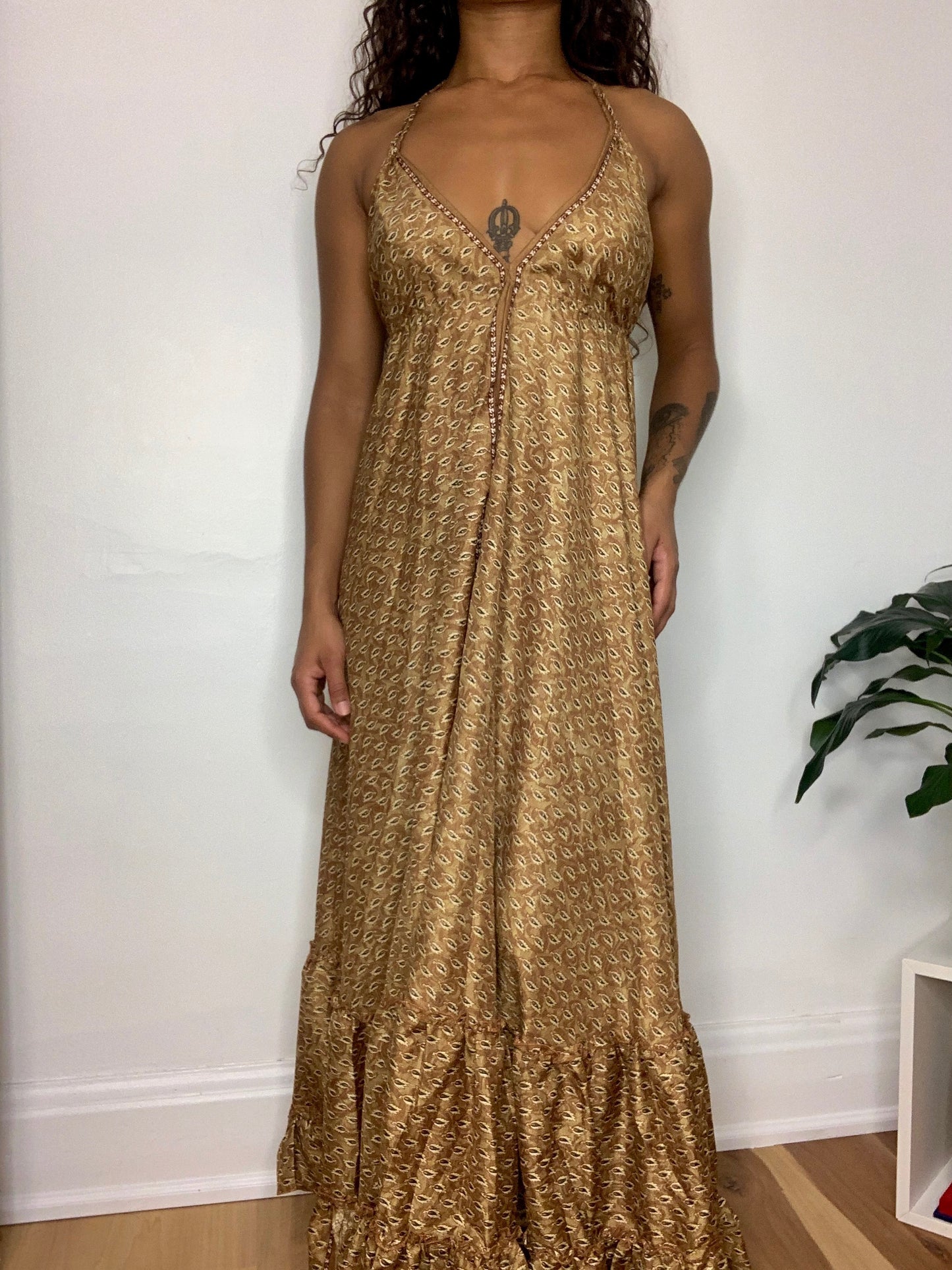 Anaisha Silk Maxi Dress