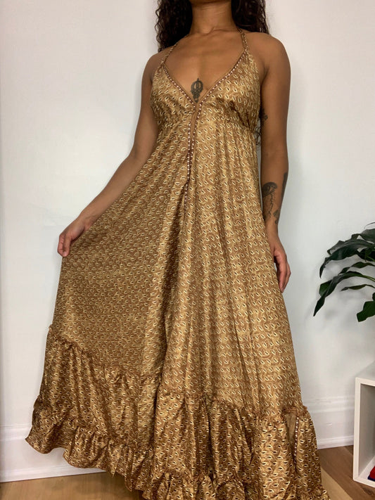 Anaisha Silk Maxi Dress