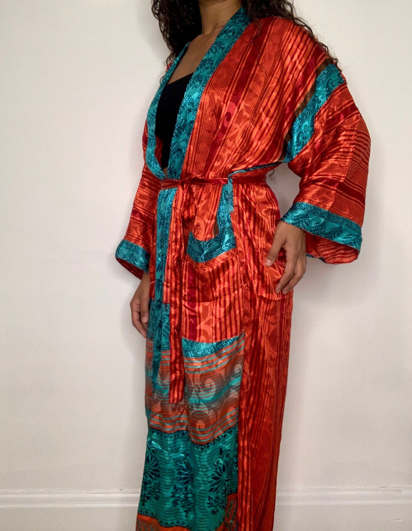 Zivah Silk Maxi Robe