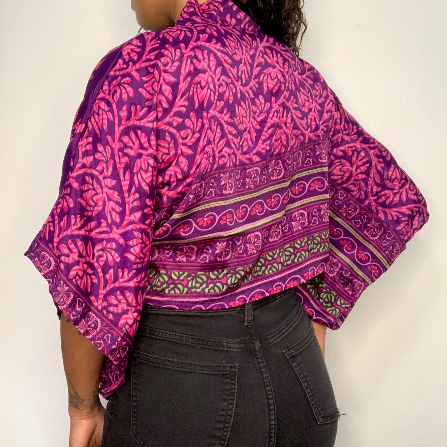 Magenta Trisha Kimono Top