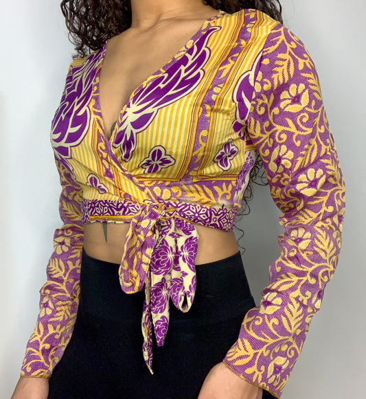 Passion Fruit Anya Wrap Top