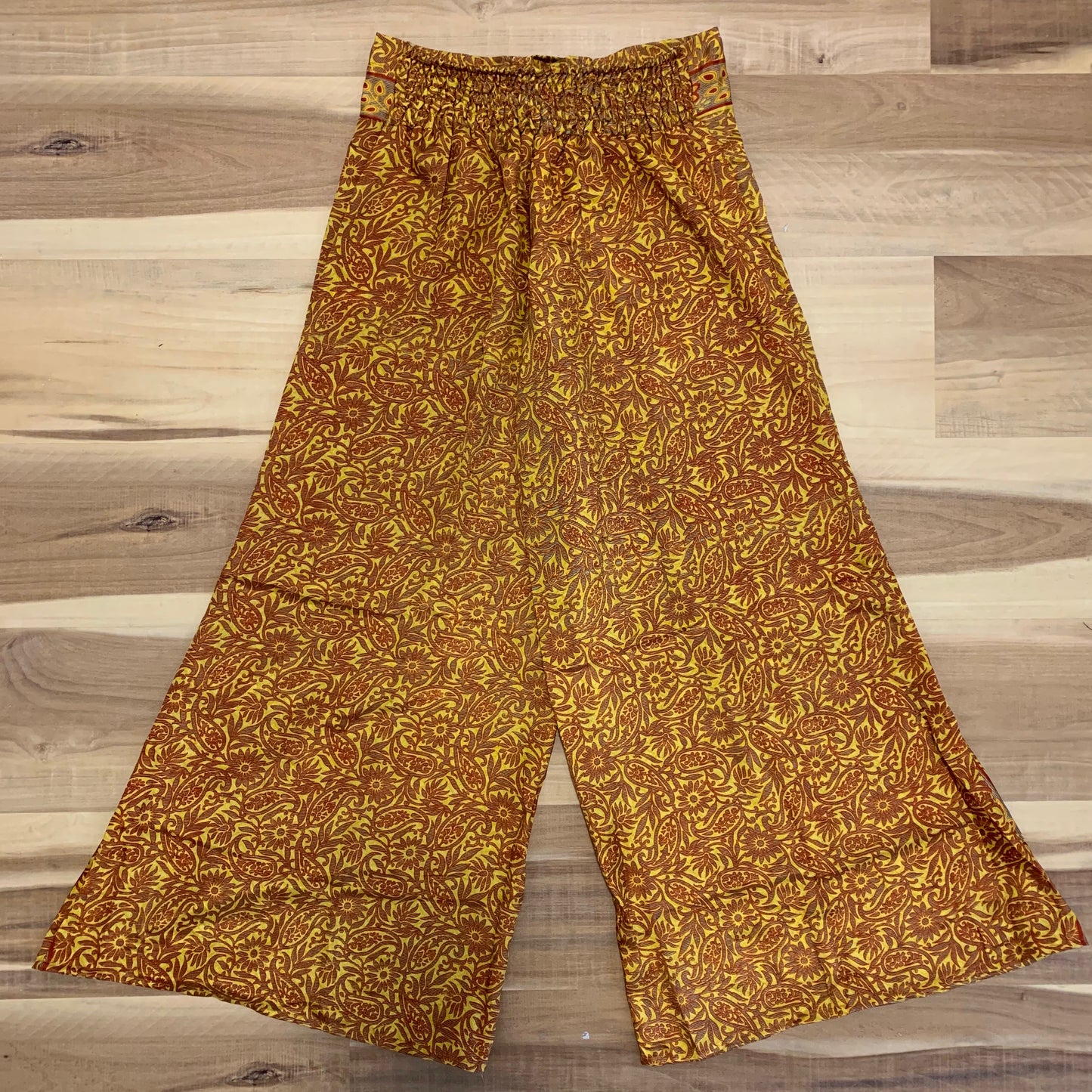 Radha Flare Bottom Silk Pants
