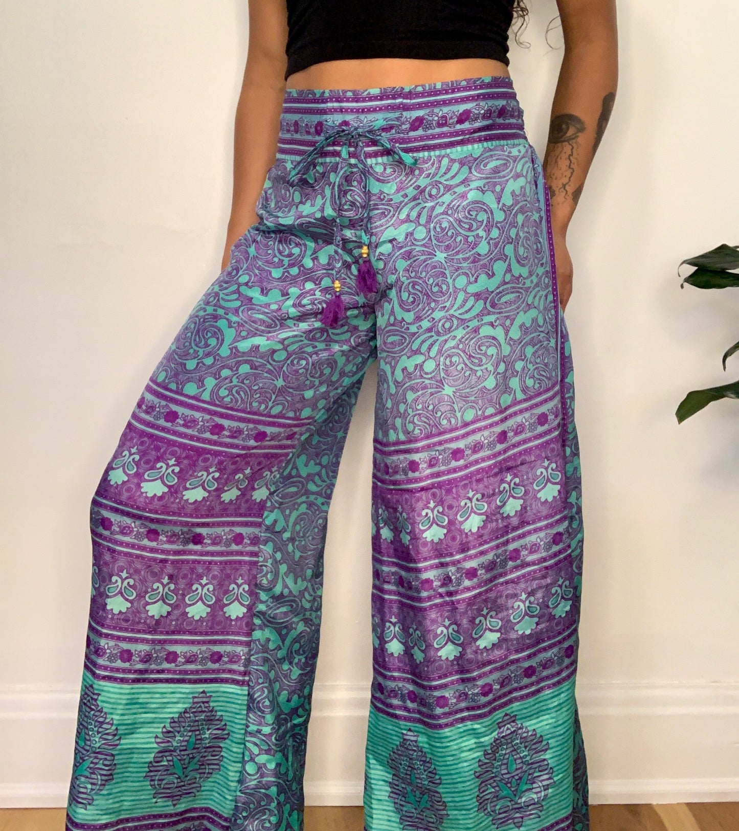 Shreya Silk Pants