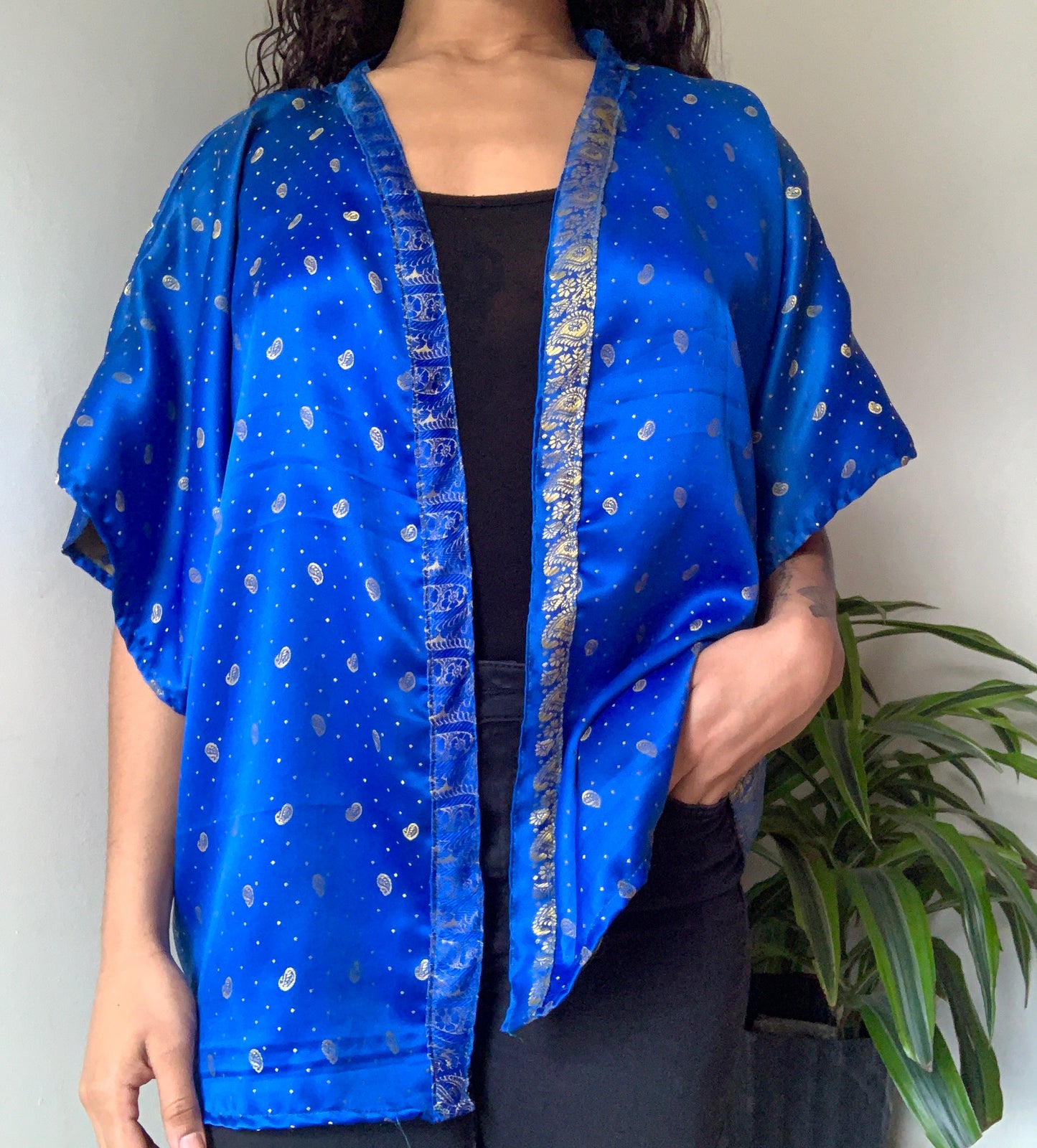 Blue Saira Kimono