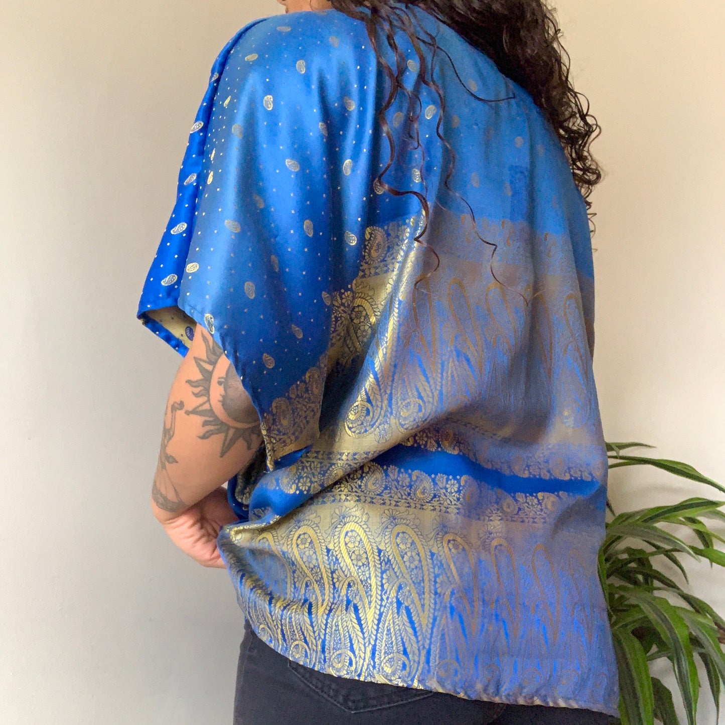 Blue Saira Kimono