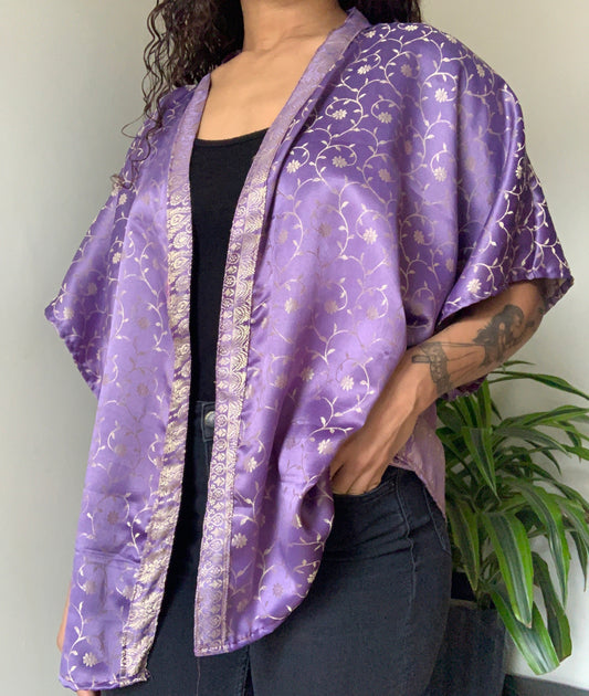 Purple Saira Kimono