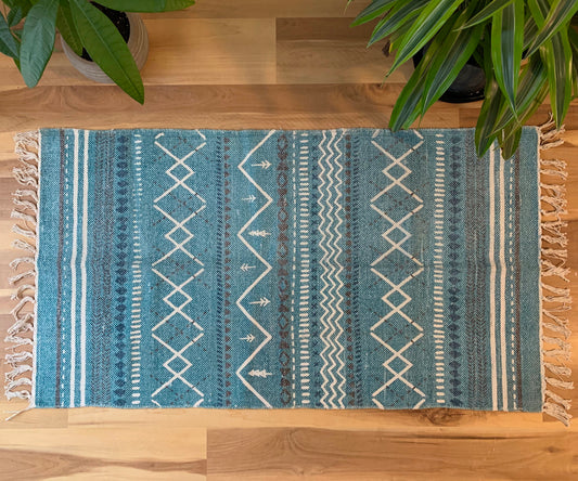 Blue Pine Rug