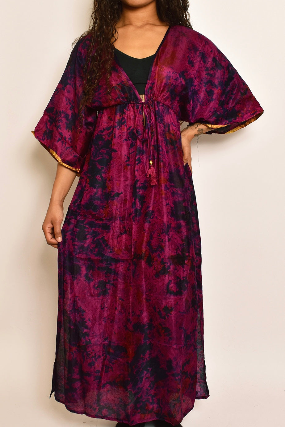 Hibiscus Tie Dye Goddess Dress